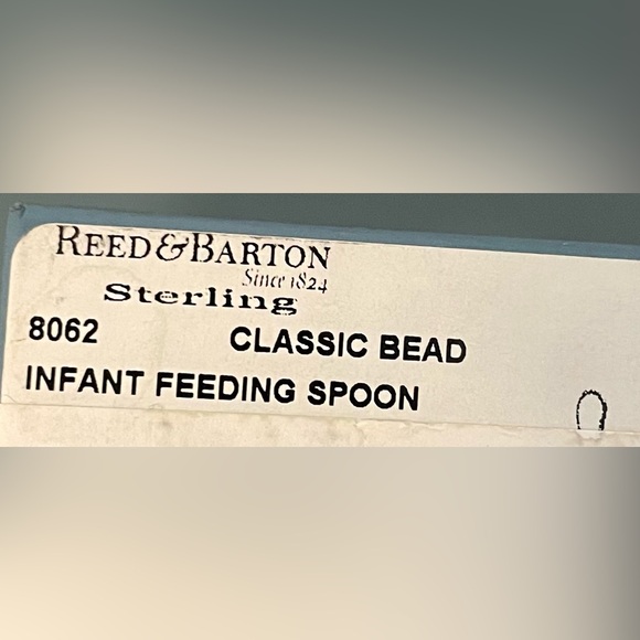 Reed & Barton Infant Feeding Spoon Sterling Silver - Picture 3 of 3